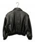 BAPY BY A BATHING APE (ベイピー バイ ア ベイシング エイプ) BAPY PU JACKET ブラック サイズ:M 未使用品：40000円