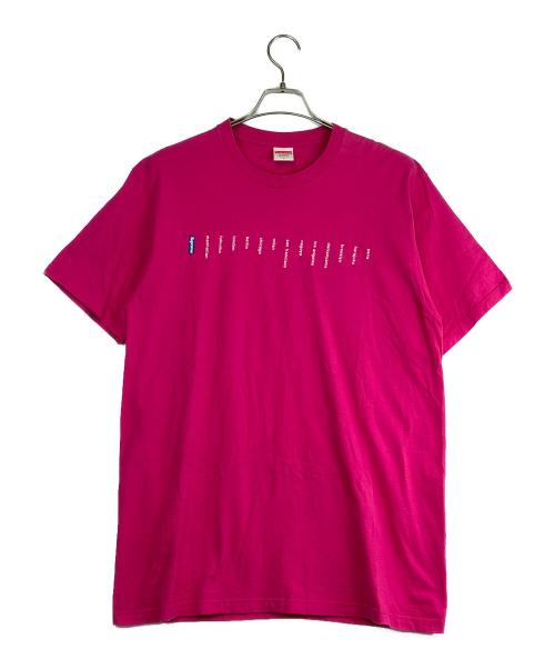 SUPREME（シュプリーム）Supreme (シュプリーム) 半袖カットソー ショッキングピンク サイズ:SIZE Lの古着・服飾アイテム