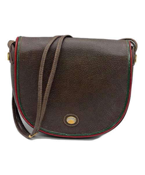 GUCCI（グッチ）GUCCI (グッチ) ショルダーバッグ ブラウンの古着・服飾アイテム