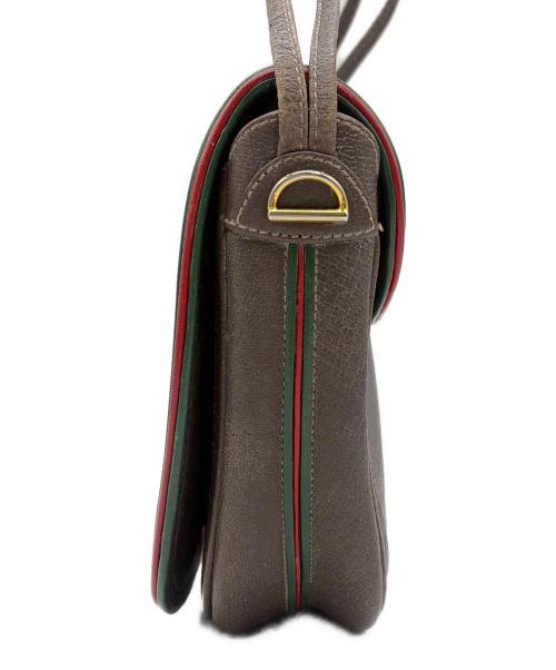 GUCCI（グッチ）GUCCI (グッチ) ショルダーバッグ ブラウンの古着・服飾アイテム