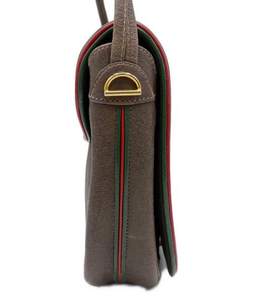 GUCCI（グッチ）GUCCI (グッチ) ショルダーバッグ ブラウンの古着・服飾アイテム