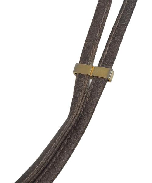 GUCCI（グッチ）GUCCI (グッチ) ショルダーバッグ ブラウンの古着・服飾アイテム