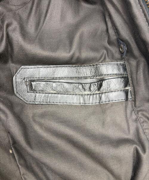 VANSON（バンソン）VANSON (バンソン) TJVレザージャケット レッド×ブラック サイズ:SIZE 40（M)の古着・服飾アイテム