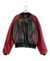 VANSON（バンソン）の古着「TJVレザージャケット」｜レッド×ブラック