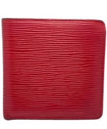 LOUIS VUITTON（ルイ ヴィトン）の古着「ポルトビエ カルトクレディモネ」｜レッド