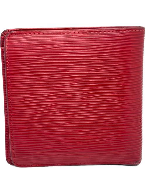 LOUIS VUITTON（ルイ ヴィトン）LOUIS VUITTON (ルイ ヴィトン) ポルトビエ カルトクレディモネ レッドの古着・服飾アイテム