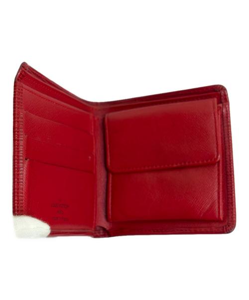 LOUIS VUITTON（ルイ ヴィトン）LOUIS VUITTON (ルイ ヴィトン) ポルトビエ カルトクレディモネ レッドの古着・服飾アイテム