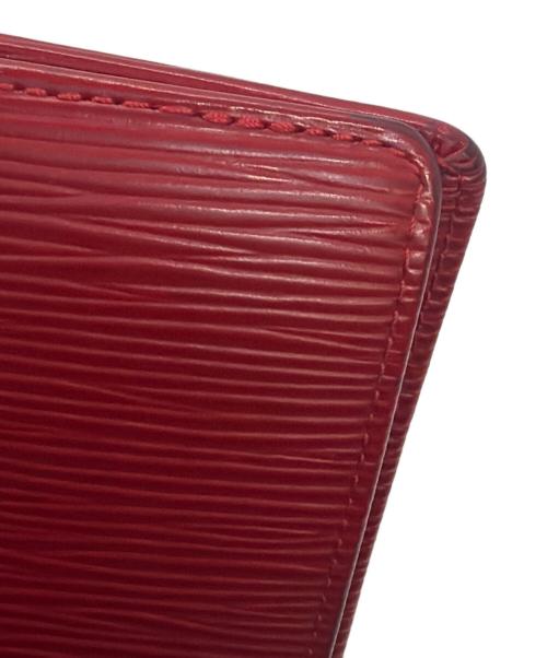 LOUIS VUITTON（ルイ ヴィトン）LOUIS VUITTON (ルイ ヴィトン) ポルトビエ カルトクレディモネ レッドの古着・服飾アイテム