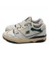 NEW BALANCE (ニューバランス) ローカットスニーカー ホワイト×グリーン サイズ:SIZE 27cm：6000円