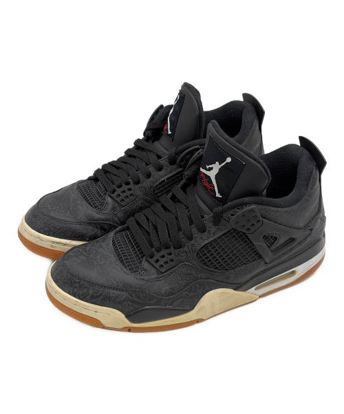 NIKE（ナイキ）NIKE (ナイキ) AIR JORDAN4（エア ジョーダン フォー） ブラック サイズ:SIZE 28cmの古着・服飾アイテム