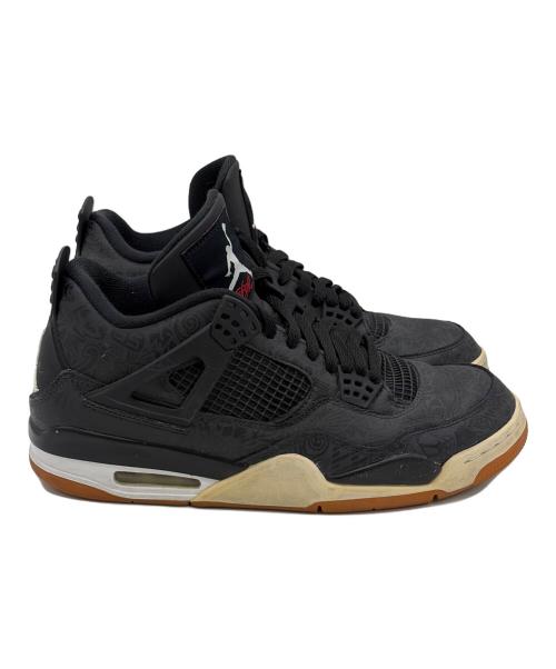 NIKE（ナイキ）NIKE (ナイキ) AIR JORDAN4（エア ジョーダン フォー） ブラック サイズ:SIZE 28cmの古着・服飾アイテム