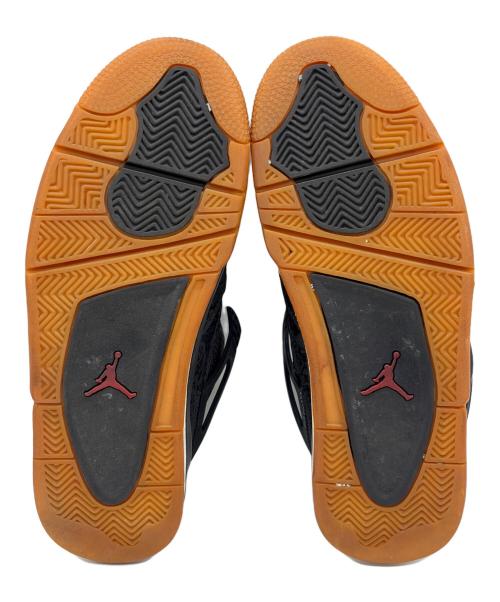 NIKE（ナイキ）NIKE (ナイキ) AIR JORDAN4（エア ジョーダン フォー） ブラック サイズ:SIZE 28cmの古着・服飾アイテム
