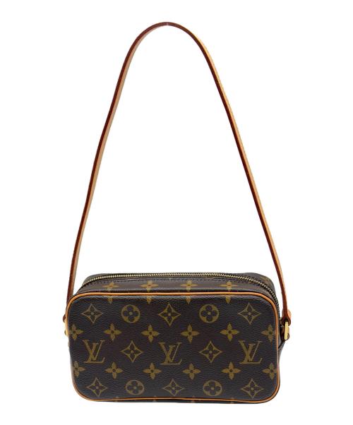 LOUIS VUITTON（ルイ ヴィトン）LOUIS VUITTON (ルイ ヴィトン) ショルダーポーチ ブラウンの古着・服飾アイテム
