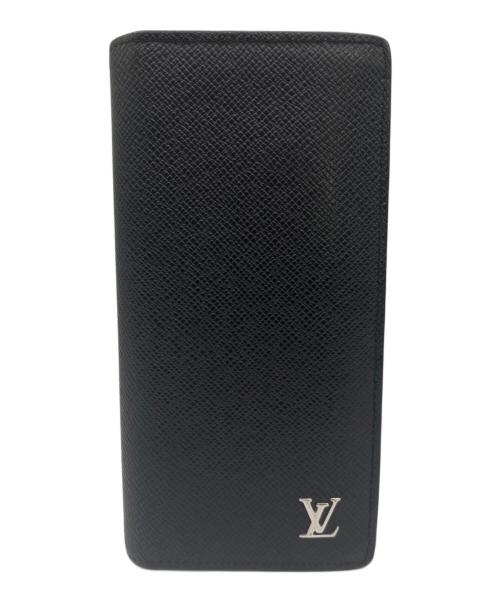 LOUIS VUITTON（ルイ ヴィトン）LOUIS VUITTON (ルイ ヴィトン) タイガ/ポルトフォイユブラザ/長財布 ブラックの古着・服飾アイテム