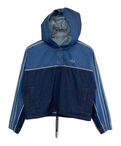 adidas（アディダス）adidas (アディダス) デニムパーカー インディゴ サイズ:SIZE Mの古着・服飾アイテム