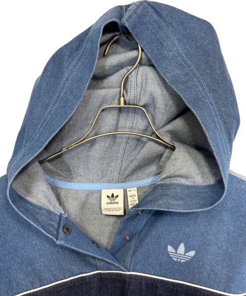 adidas（アディダス）adidas (アディダス) デニムパーカー インディゴ サイズ:SIZE Mの古着・服飾アイテム