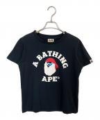 BAPE BY A BATHING APEベイプバイアベイシングエイプ）の古着「半袖カットソー」｜ブラック