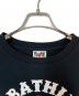 中古・古着 BAPE BY A BATHING APE (ベイプバイアベイシングエイプ) 半袖カットソー ブラック サイズ:S：5000円
