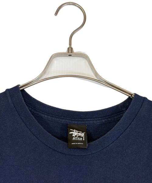 stussy（ステューシー）stussy (ステューシー) 半袖カットソー ネイビー サイズ:SIZE Mの古着・服飾アイテム