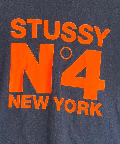 stussy（ステューシー）stussy (ステューシー) 半袖カットソー ネイビー サイズ:SIZE Mの古着・服飾アイテム