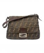 FENDIフェンディ）の古着「ショルダーバッグ」｜ブラウン