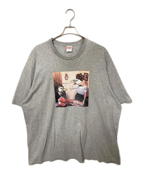 SUPREME（シュプリーム）Supreme (シュプリーム) ANTIHERO (アンタイヒーロー) プリントTシャツ グレー サイズ:XXLの古着・服飾アイテム