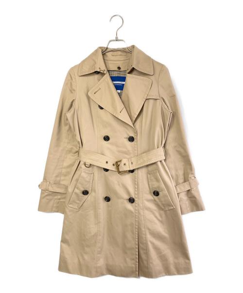 BURBERRY BLUE LABEL（バーバリー ブルー レーベル）BURBERRY BLUE LABEL (バーバリー ブルー レーベル) トレンチコート ベージュ サイズ:SIZE 38の古着・服飾アイテム