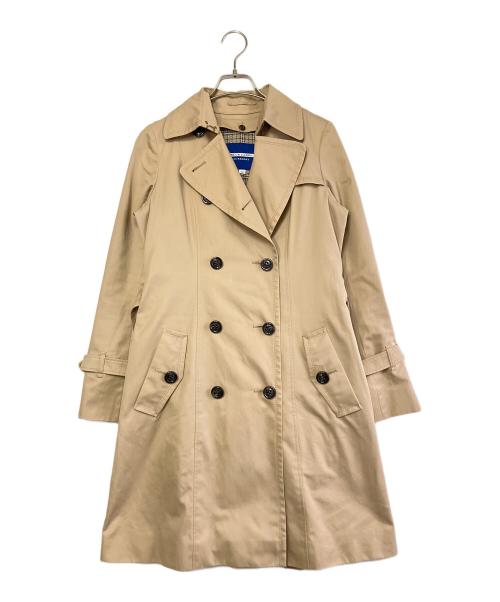 BURBERRY BLUE LABEL（バーバリー ブルー レーベル）BURBERRY BLUE LABEL (バーバリー ブルー レーベル) トレンチコート ベージュ サイズ:SIZE 38の古着・服飾アイテム