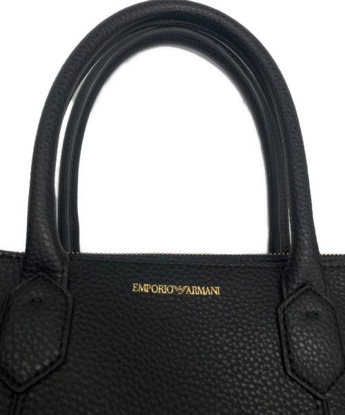 EMPORIO ARMANI（エンポリオ アルマーニ）EMPORIO ARMANI (エンポリオ アルマーニ) トートバッグ ブラックの古着・服飾アイテム