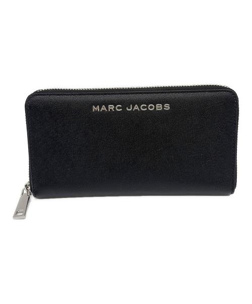 MARC JACOBS（マークジェイコブス）MARC JACOBS (マークジェイコブス) ラウンドファスナー長財布 ブラックの古着・服飾アイテム