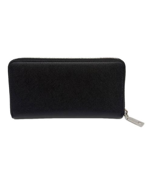 MARC JACOBS（マークジェイコブス）MARC JACOBS (マークジェイコブス) ラウンドファスナー長財布 ブラックの古着・服飾アイテム