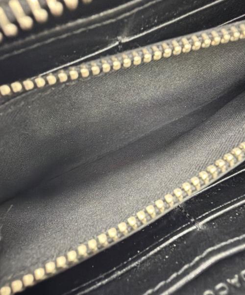 MARC JACOBS（マークジェイコブス）MARC JACOBS (マークジェイコブス) ラウンドファスナー長財布 ブラックの古着・服飾アイテム