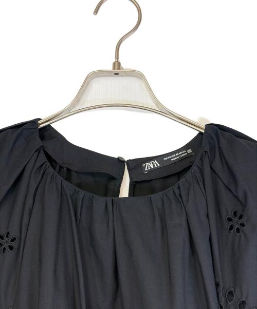 ZARA（ザラ）ZARA (ザラ) 半袖ワンピース ブラック サイズ:SIZE XSの古着・服飾アイテム