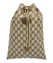 GUCCI（グッチ）の古着「巾着バッグ」｜ベージュ