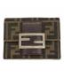 FENDI（フェンディ）の古着「3つ折り財布」｜ブラウン×ブラック