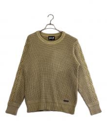 Schott（ショット）の古着「厚手ニット」｜カーキ