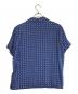 UNIVERSAL OVERALL (ユニバーサルオーバーオール) 半袖シャツ ブルー×オレンジ サイズ:SIZE S：2500円