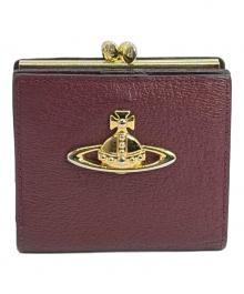 Vivienne Westwood（ヴィヴィアンウエストウッド）の古着「がま口財布」｜エンジ
