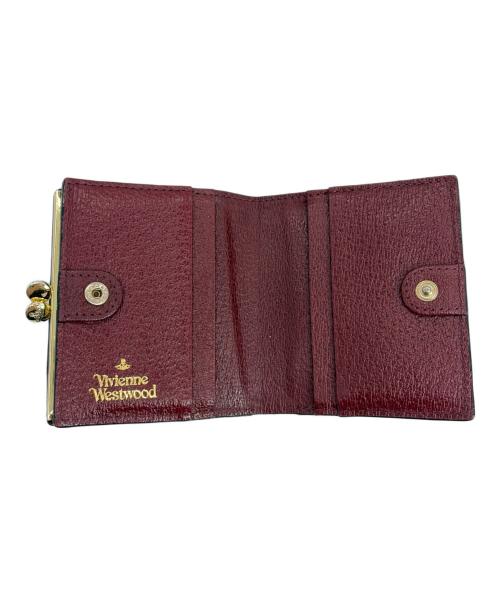 Vivienne Westwood（ヴィヴィアンウエストウッド）Vivienne Westwood (ヴィヴィアンウエストウッド) がま口財布 エンジの古着・服飾アイテム