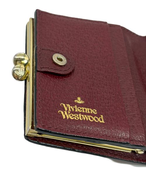Vivienne Westwood（ヴィヴィアンウエストウッド）Vivienne Westwood (ヴィヴィアンウエストウッド) がま口財布 エンジの古着・服飾アイテム