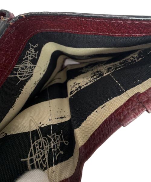 Vivienne Westwood（ヴィヴィアンウエストウッド）Vivienne Westwood (ヴィヴィアンウエストウッド) がま口財布 エンジの古着・服飾アイテム