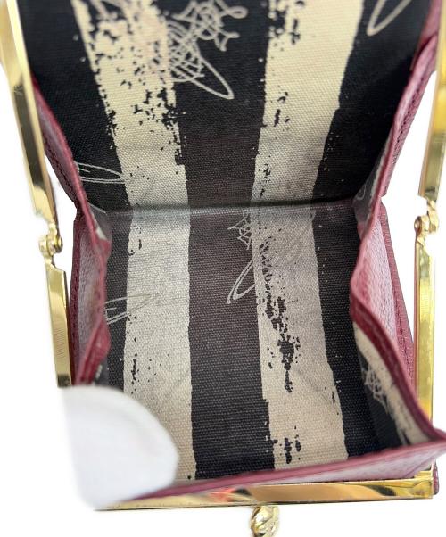 Vivienne Westwood（ヴィヴィアンウエストウッド）Vivienne Westwood (ヴィヴィアンウエストウッド) がま口財布 エンジの古着・服飾アイテム