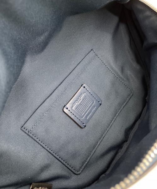 COACH（コーチ）COACH (コーチ) ボディーバッグ ブラウン×ネイビーの古着・服飾アイテム