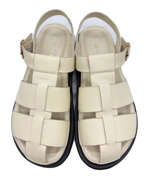 MOHI（モヒ）MOHI (モヒ) サンダル アイボリー サイズ:SIZE 36（23）の古着・服飾アイテム