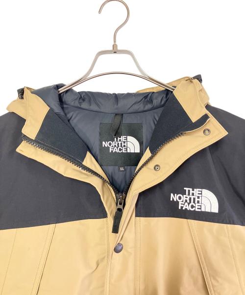 THE NORTH FACE（ザ ノース フェイス）THE NORTH FACE (ザ ノース フェイス) マウンテンダウンジャケット カーキ×ブラック サイズ:XLの古着・服飾アイテム