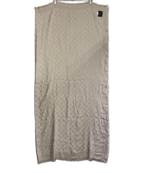 LOUIS VUITTON（ルイ ヴィトン）LOUIS VUITTON (ルイ ヴィトン) ショール ライトベージュの古着・服飾アイテム