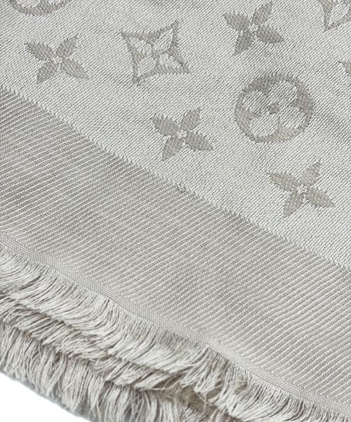 LOUIS VUITTON（ルイ ヴィトン）LOUIS VUITTON (ルイ ヴィトン) ショール ライトベージュの古着・服飾アイテム