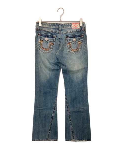 TRUE RELIGION（トゥルー レリジョン）TRUE RELIGION (トゥルー レリジョン) フレアデニムパンツ インディゴ サイズ:28の古着・服飾アイテム