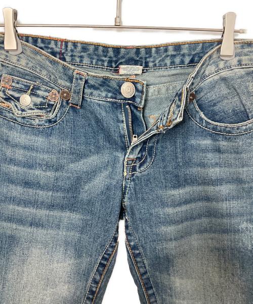 TRUE RELIGION（トゥルー レリジョン）TRUE RELIGION (トゥルー レリジョン) フレアデニムパンツ インディゴ サイズ:28の古着・服飾アイテム