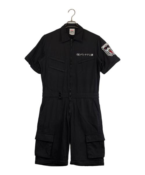 PUNK DRUNKERS（パンクドランカーズ）PUNK DRUNKERS (パンクドランカーズ) つなぎ ブラック サイズ:SIZE Sの古着・服飾アイテム